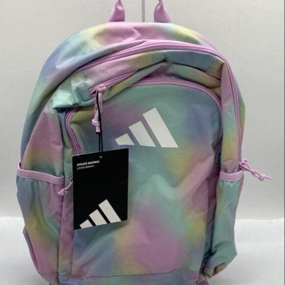 NWT Adidas Affiliate Backpack Bliss Lilac - Picture 5 of 10